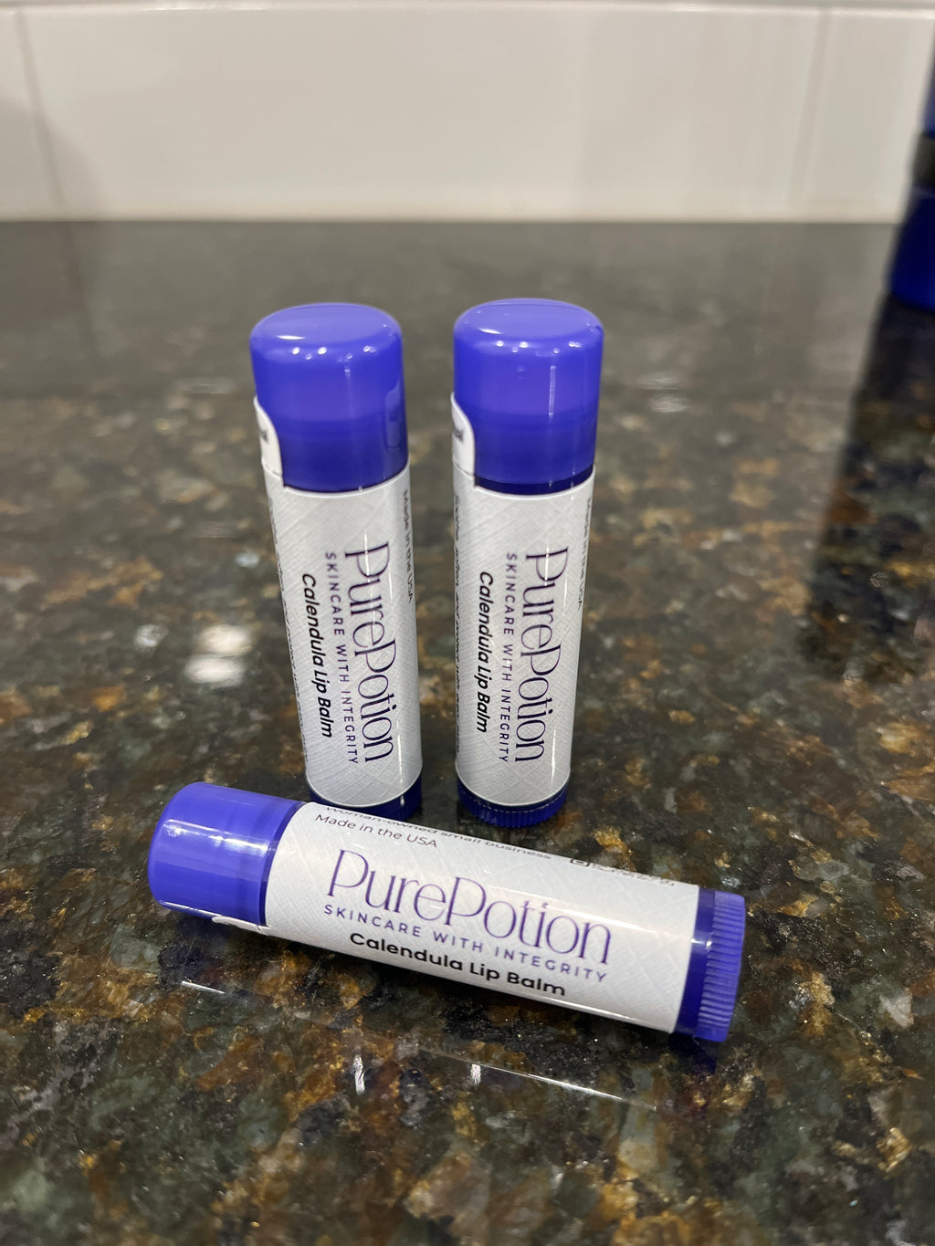 Natural Lip Balm 3-Pack | Organic Moisturizing Lip Care