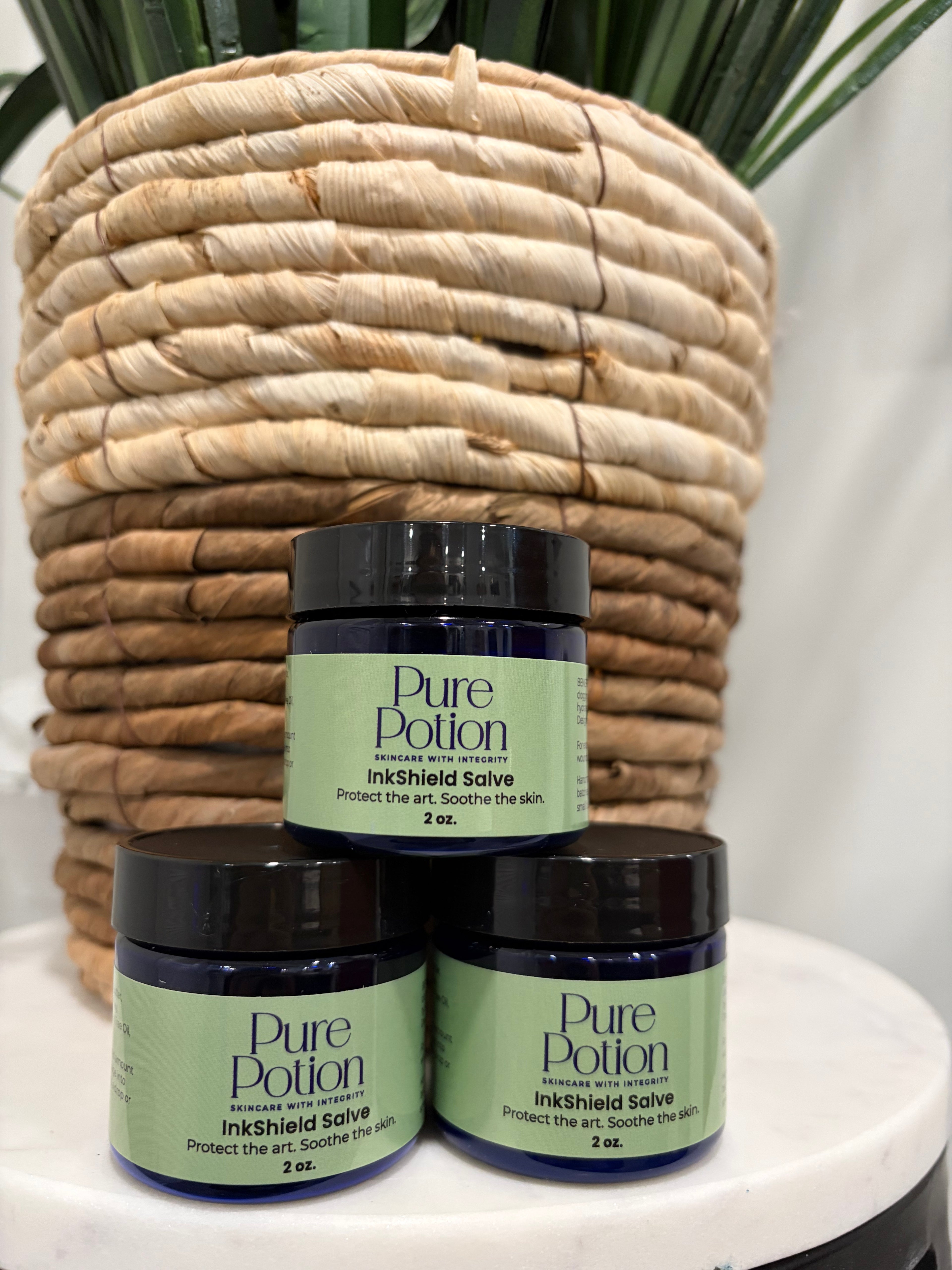 InkShield Salve 2oz | Tattoo Protectant