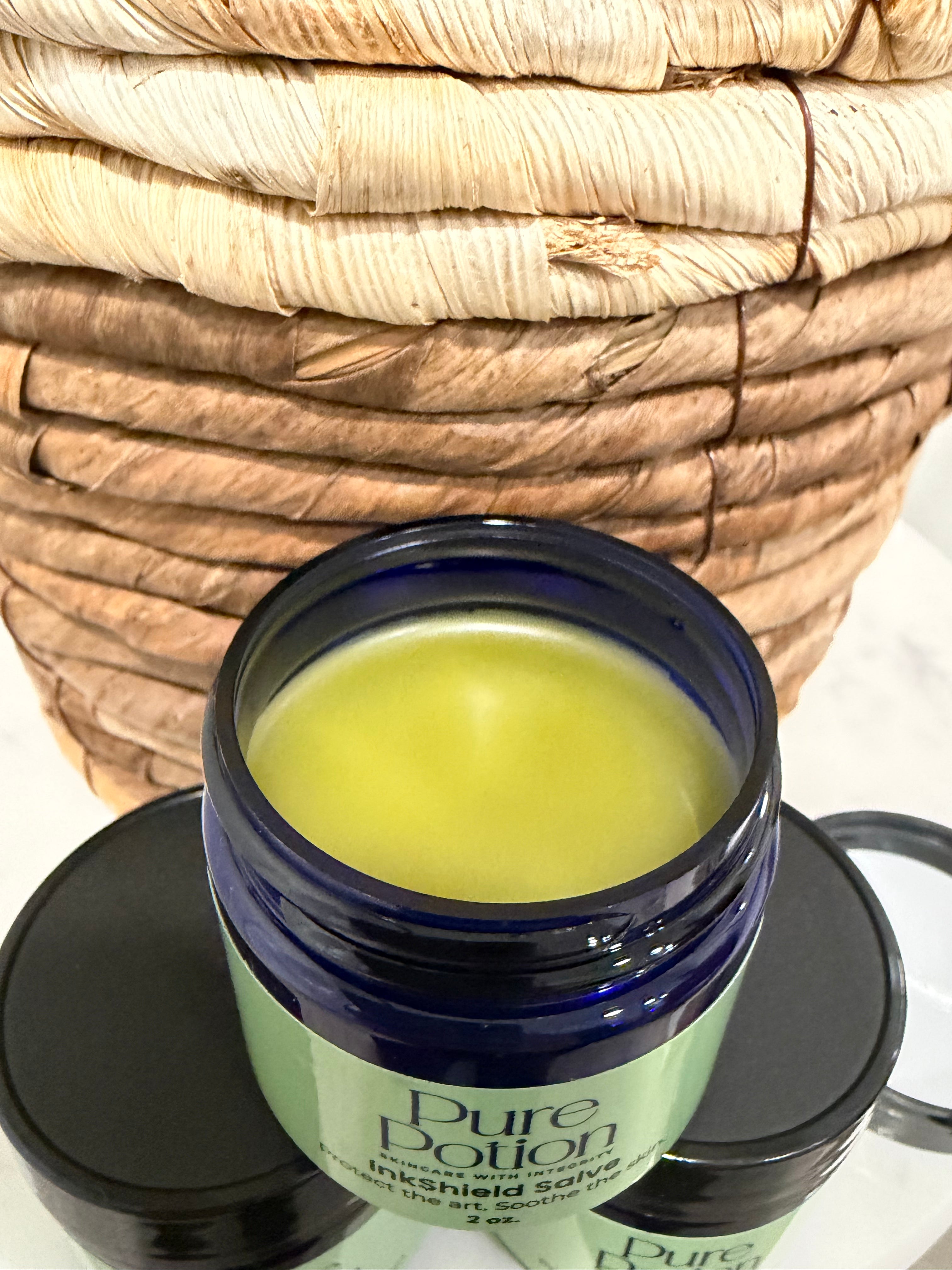InkShield Salve 2oz | Tattoo Protectant